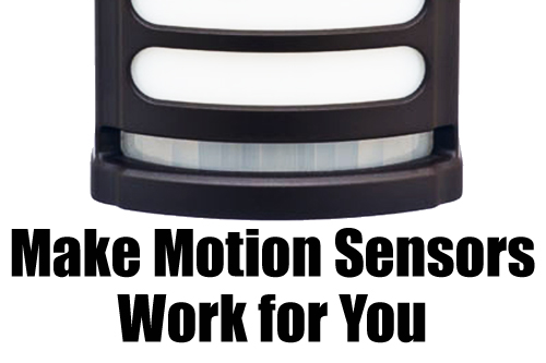 How to Make Motion Sensors Work How to Make Motion Sensors Work